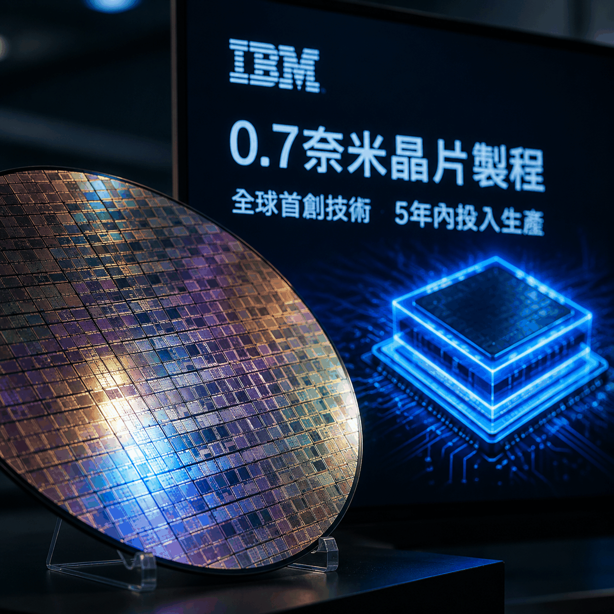 IBM發表0.7奈米晶片製程 搶攻AI運算市場 封面圖