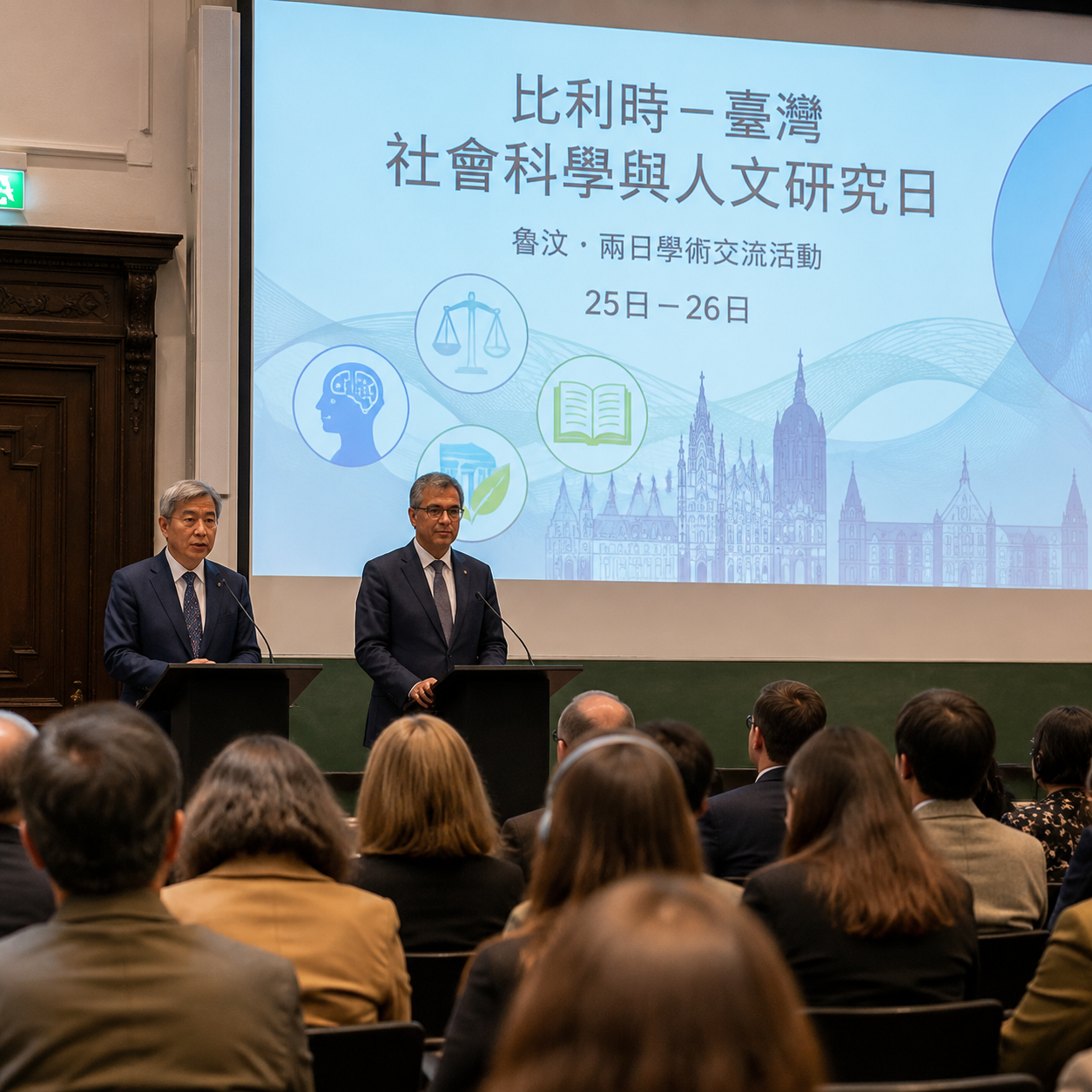 臺灣研究日魯汶登場　聚焦社會科學與人文領域 | 科技 | 中央社 CNA 封面圖