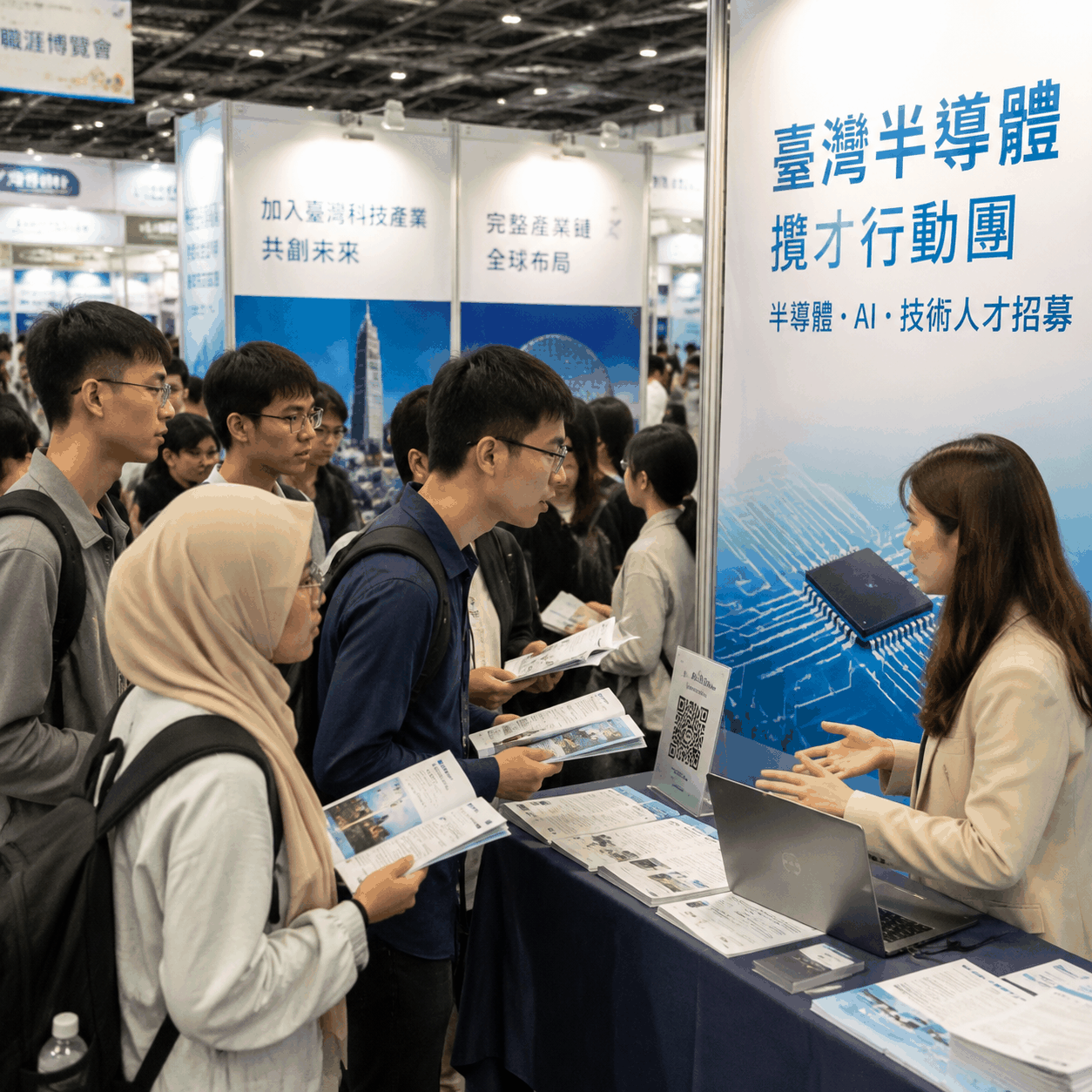 臺灣半導體攬才吸睛  馬來西亞掀赴臺就業熱潮 | 產經 | 中央社 CNA 封面圖