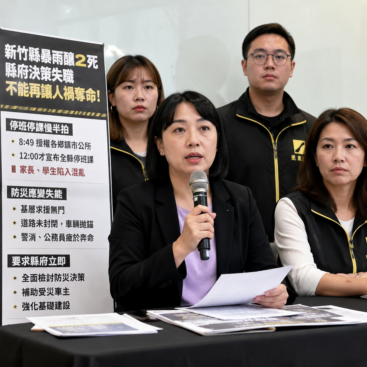 竹縣暴雨2死！王婉諭轟楊文科「是人禍」：不能讓待退縣長葬送性命 | ETtoday政治新聞 | ETtoday新聞雲 封面圖