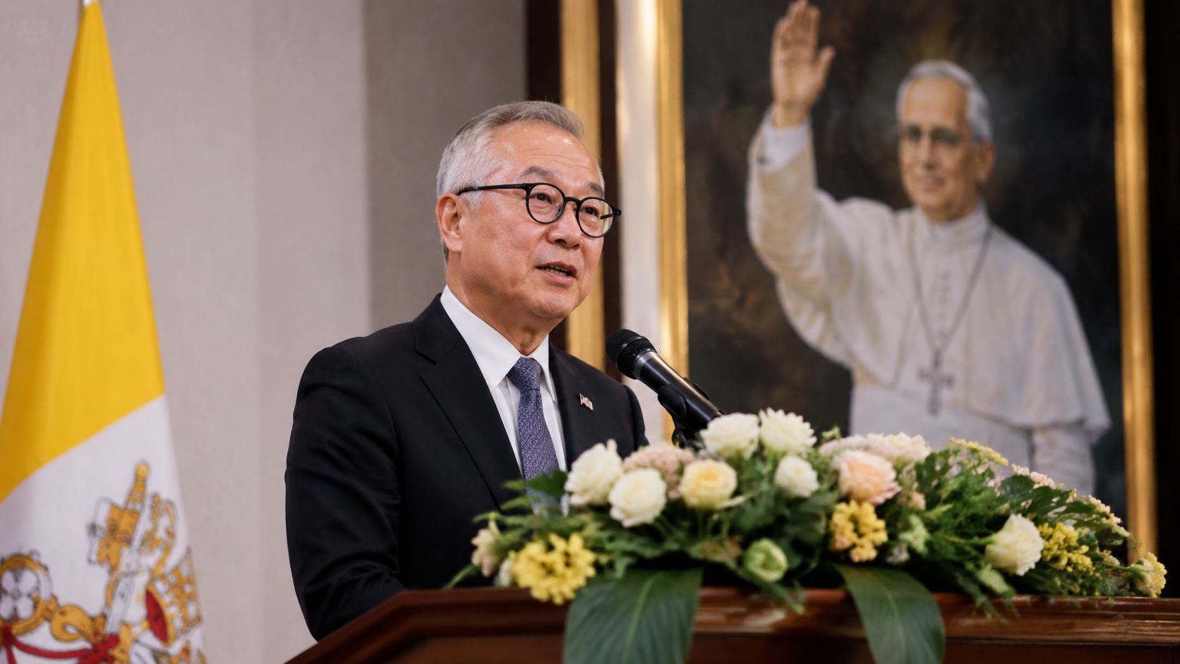 吳志中：臺灣持續攜手教廷　將科技力量送到世界角落 | 政治 | 中央社 CNA 封面圖