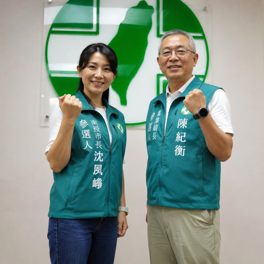 賴清德勸進...綠徵召沈夙崢轉戰南投市長　陳紀衡再戰本命區集集 | ETtoday地方新聞 | ETtoday新聞雲 封面圖