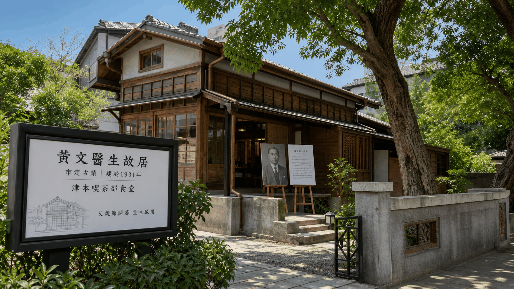 兩代醫師的文化守護！嘉義「黃文醫生故居」變身喫茶食堂 | ETtoday地方新聞 | ETtoday新聞雲 封面圖