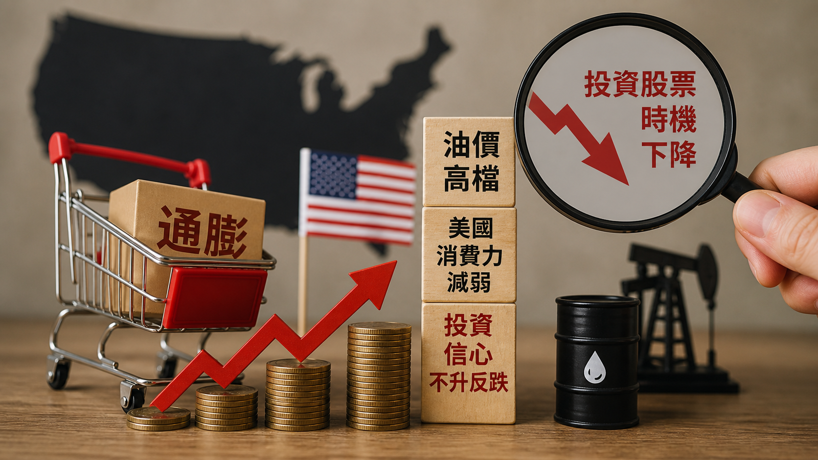 8月股票投資信心不升反跌？學者示警：美通膨若發酵恐牽動臺股表現 - 自由財經 封面圖