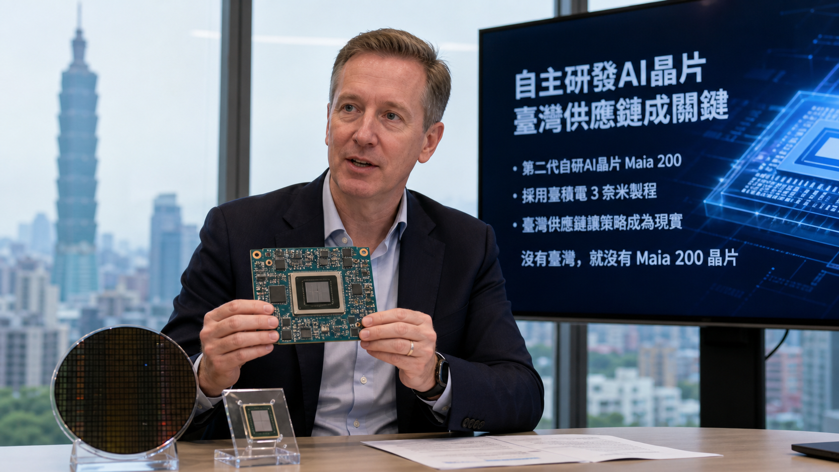 臺北街頭都懂高科技　微軟雲端建設總經理：臺灣讓自主晶片成真 | ETtoday AI科技 | ETtoday新聞雲 封面圖