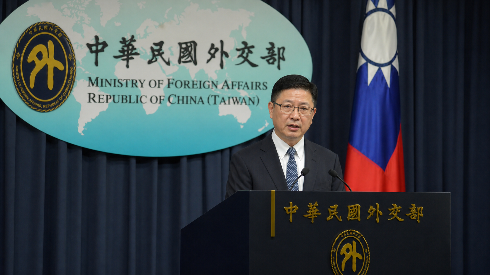 巴紐外長籲他國仿效關臺灣駐處　外交部斥扈從中國 | 政治 | 中央社 CNA 封面圖