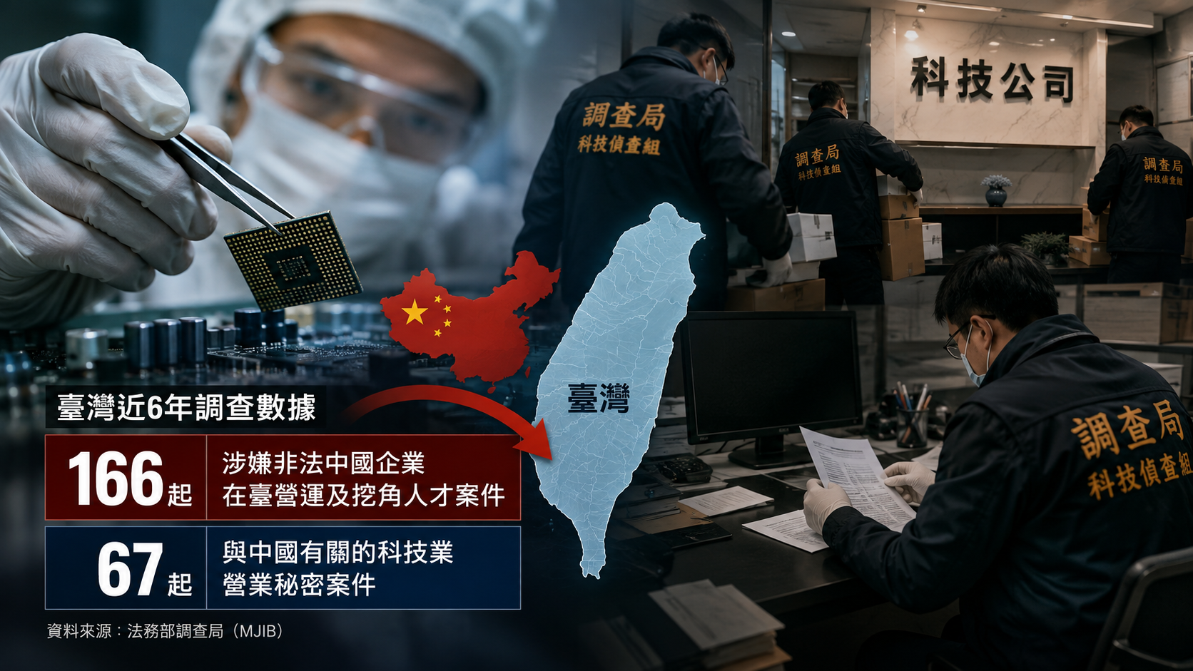 中國砸鉅資挖臺灣半導體人才！外媒驚爆「暗黑內幕」 臺政府緊盯 - 自由財經 封面圖
