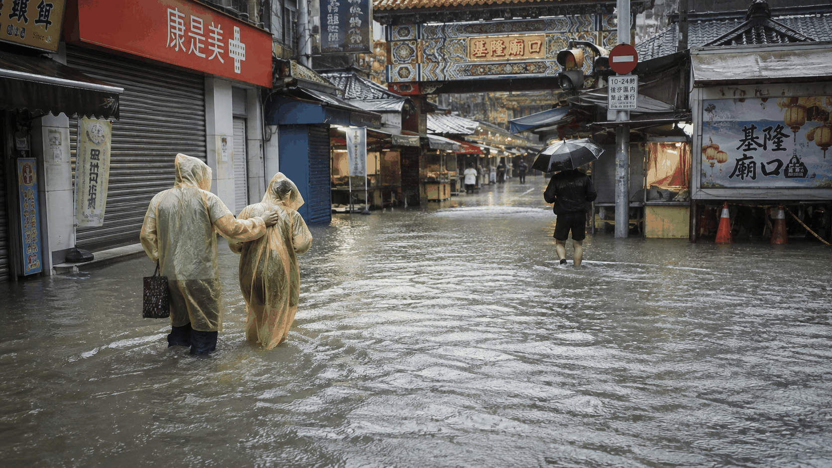 基隆4日強降雨預警遭疑　氣象署：已多次發布警示、不宜以事後雨勢倒推 | 生活 | 中央社 CNA 封面圖
