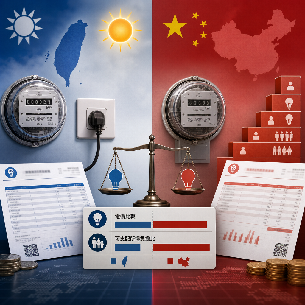 臺灣電價貴？　5張圖一次看！兩岸電價、國民可支配所得比一比 | ETtoday政治新聞 | ETtoday新聞雲 封面圖